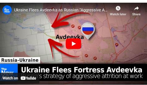 Ukraine Flees Avdeevka as Russian "Aggressive Attrition" Takes Toll ...