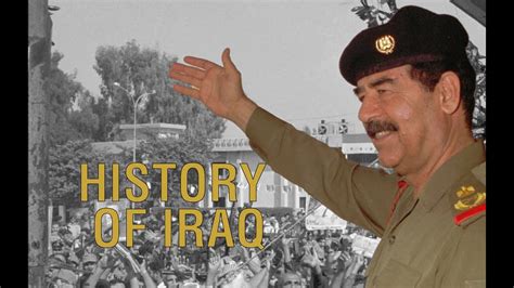 The History Of Iraq - YouTube