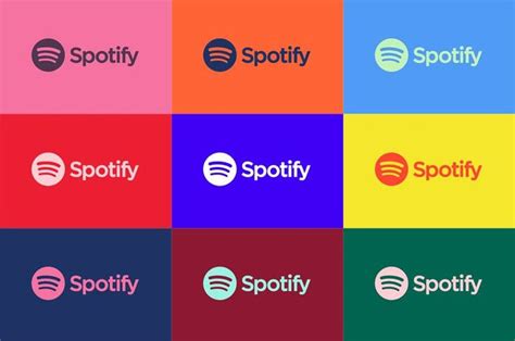 Spotify logo colors | Spotify logo, Spotify design, Rebranding logo