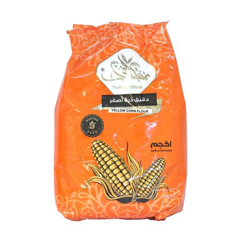 قم بشراء Sonbola Elforat Yellow Corn Flour 1 kg Online at Best Price من الموقع - من لولو هايبر ...