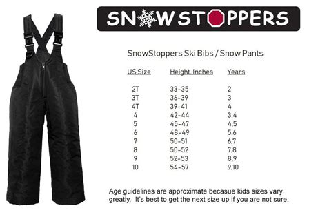 Snow Pants / Ski Bibs – SnowStoppersMittens