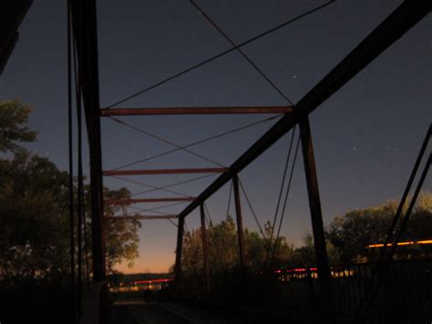 Goatman's Bridge at night | www.goatmansbridge.com/ | Flickr