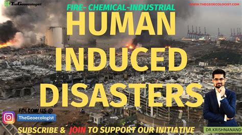 Human Induced Disasters: Fire Hazards, Chemical & Industrial Accidents- TheGeoecologist - YouTube