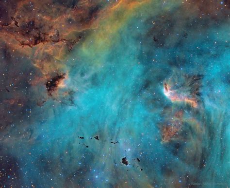 Stars and Globules in the Running Chicken Nebula - Astronomy daily picture for April 18 (2022 ...