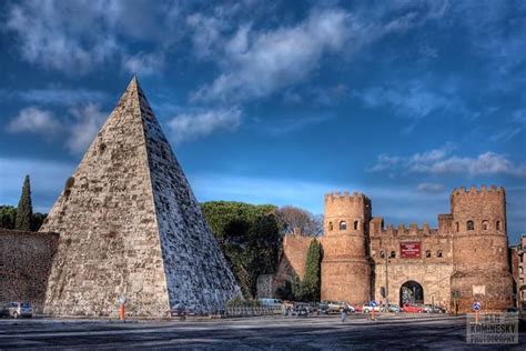 Pyramid of Cestius Rome Italy | Italy travel photography, Italy travel rome, Italy travel