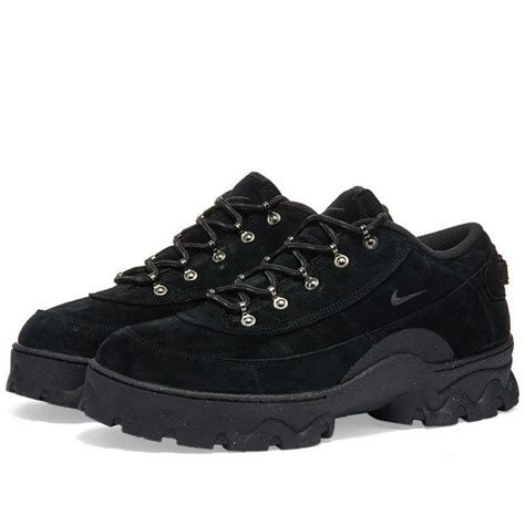 Nike Leather Trainers, Black Nike Sneakers, Chunky Sneakers, Leather ...