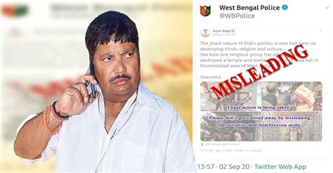 Police case against BJP MP Arjun Singh after his tweet and message on partially charred idol of ...