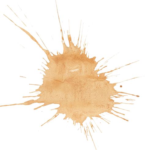 18 Brown Watercolor Splatter (PNG Transparent) | OnlyGFX.com