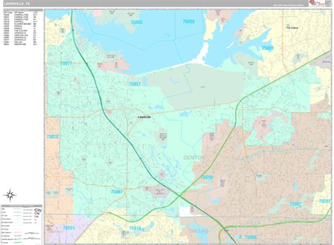 Lewisville Tx Zip Code Map - Oconto County Plat Map