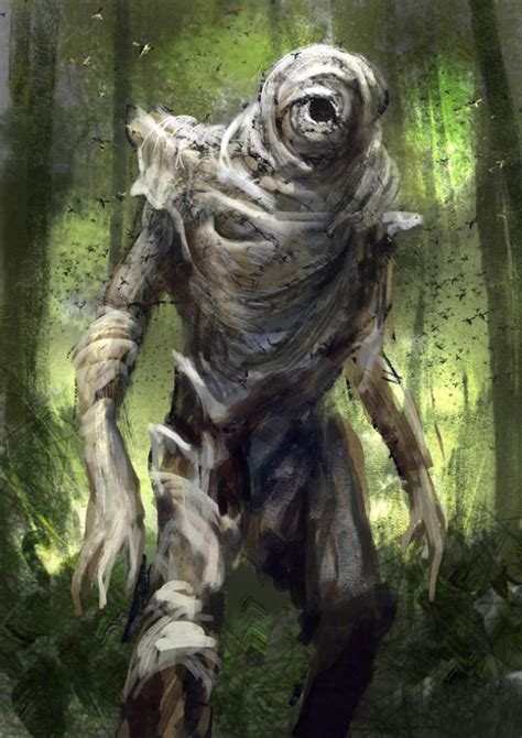 Golem, Nest | Fantasy monster, Monster art, Creature concept