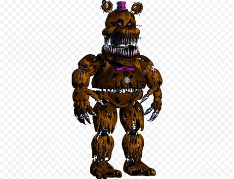 Five Nights at Freddy s 4 Nightmare Fredbears, personaje de oso zombie de pie png | Klipartz