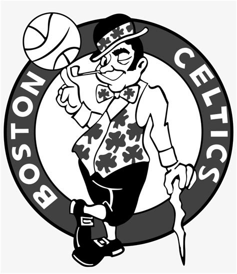 Boston Celtics Logo Black And White - Boston Celtics Logo Png PNG Image ...