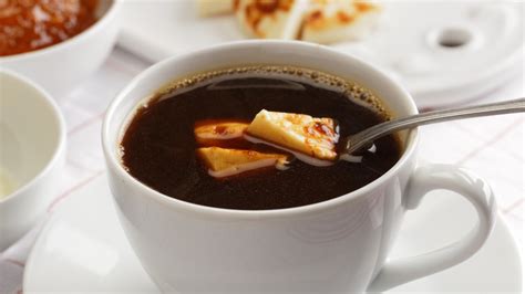 The Scandinavian Coffee Drink That Features A Bite Of Cheese