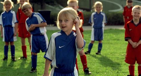 Nike Girls Blue T-Shirt Worn By Dakota Fanning In I Am Sam (2001)