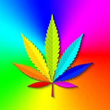 Rainbow Weed Wallpaper