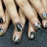 silver sequins disco ball new year's eve nails - Favnails