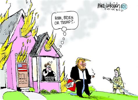 RealClearPolitics - Cartoons of the Week - Mike Luckovich for Oct 11, 2020 - Political Cartoons