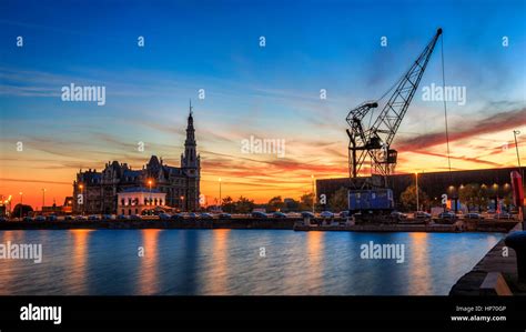 Port of Antwerp, Belgium Stock Photo - Alamy