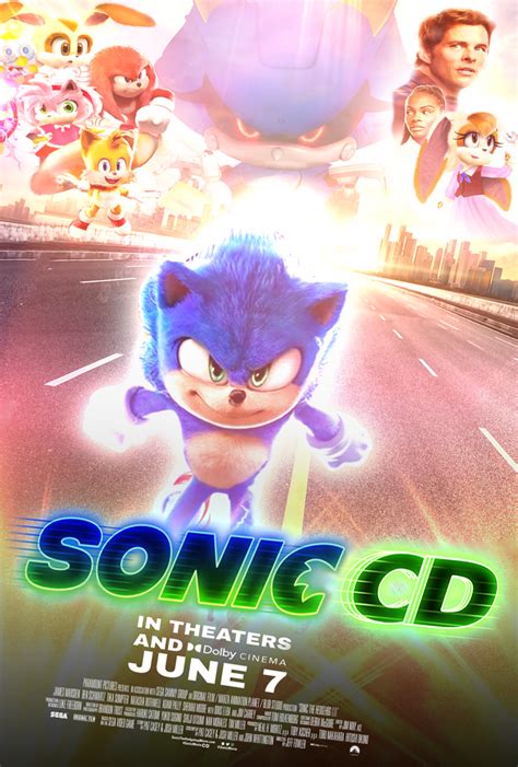 sonic movie CD poster by paulinaolguin on DeviantArt