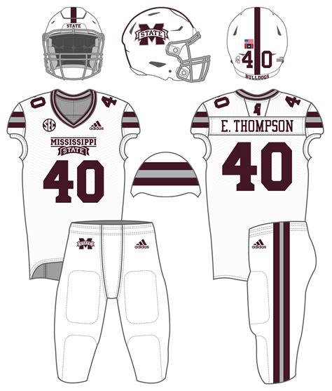 2020 Mississippi State Football Uniforms Season Review - Hail State Unis