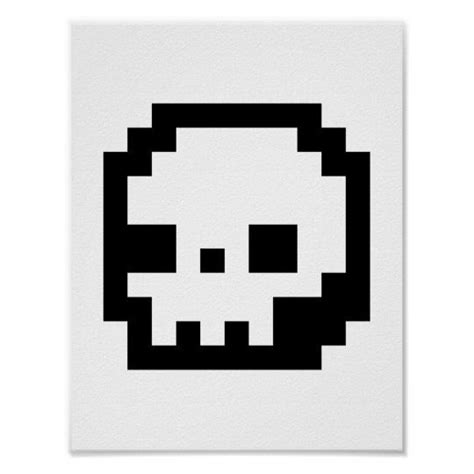 pixel art skull - Google Search in 2020 | Pixel art, Pixel art design ...