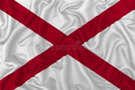 Alabama state flag stock illustration. Illustration of patriotic - 178362118