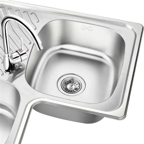 Right Angled Stainless Steel Butterfly Kitchen Corner Sink - Buy Right Angled Stainless Steel ...