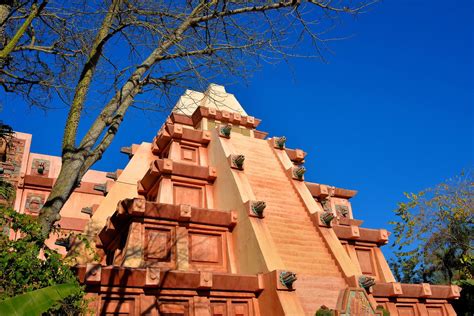 Step Pyramid in Mexico at Epcot in Orlando, Florida - Encircle Photos