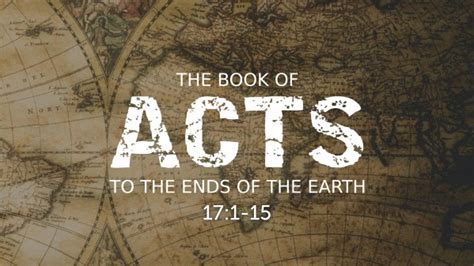 The Noble Bereans - Acts 17:1-15 - Faithlife Sermons