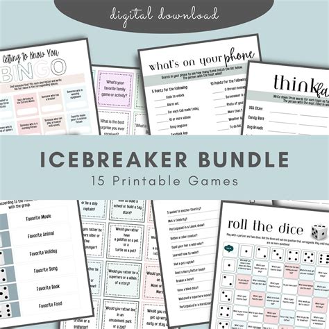 Icebreaker, Ice Breaker for Meetings, Fun Icebreakers, Group ...