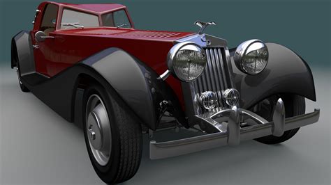 3D Cruella De Vils Car Model - TurboSquid 2031469