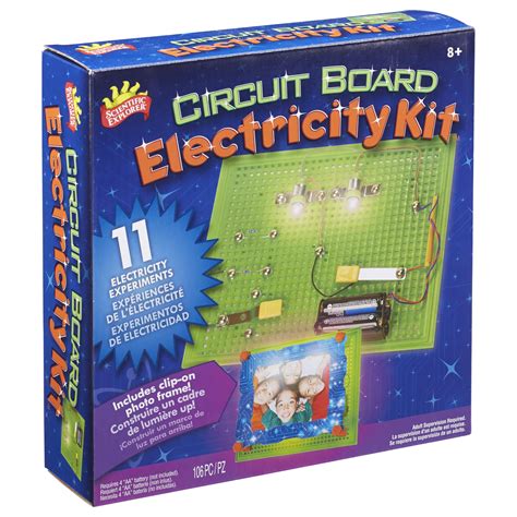 Scientific Explorer Circuit Board Electricity Kit - Walmart.com
