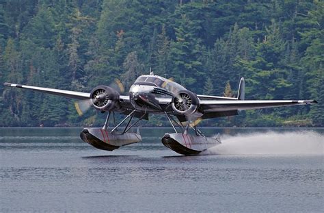 Northwest Flying Beech C-45H Expeditor C-FNKL (cn AF-378) The prototype Beech 18 on floats ...