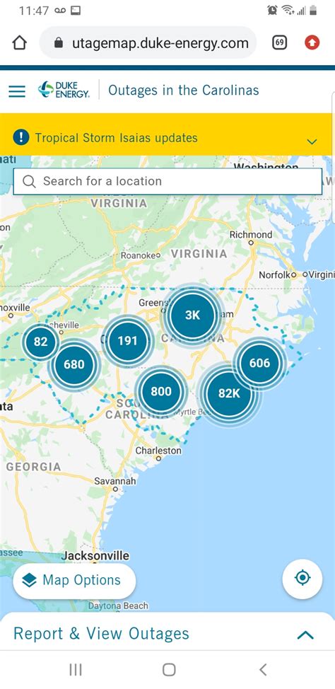 Duke Energy Outage Map : r/NorthCarolina