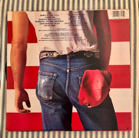 Bruce Springsteen Born in the USA Original Vinyl Lp Album with | Etsy