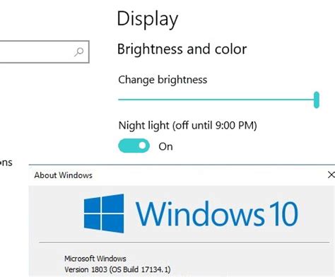 Unable to Adjust Screen Brightness after Windows 10 1803 April Update Fixed with update ...