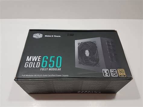 Cooler Master MWE GOLD 650W Fully Modular PSU Overview