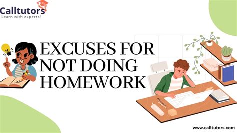 Best Excuses For Not Doing Homework that Students Make [Not Common]