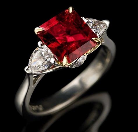 Red beryl ring...sigh....i wanna buy myself one...one day!! | Red beryl jewelry, Gemstones, Red ...