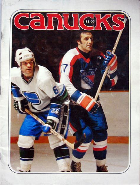 1977-78 Vancouver Canucks program - SportsPaper Wiki