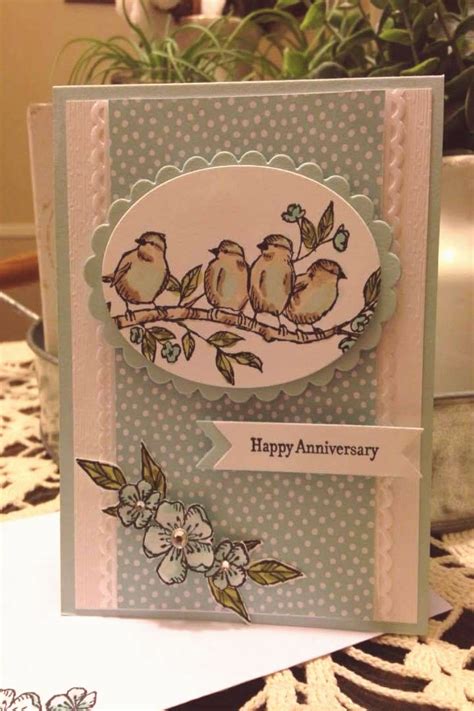 Stampin Up free as a bird Bird Ballad suite | Hand stamped cards ...