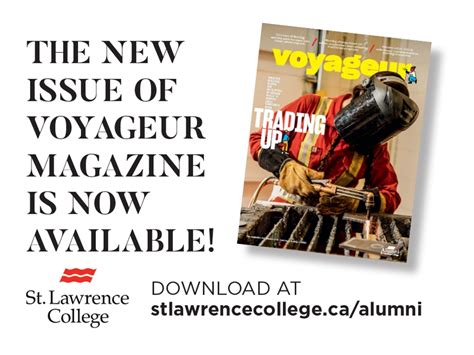 Read the Latest Issue of Voyageur, SLC's Alumni Magazine - St Lawrence