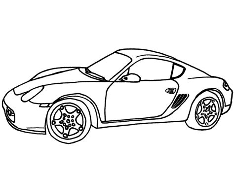 Porsche Coloring Pages - Free Printable Coloring Pages for Kids