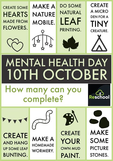 Reschool - The Community for Schools | Mental Health Day Activities