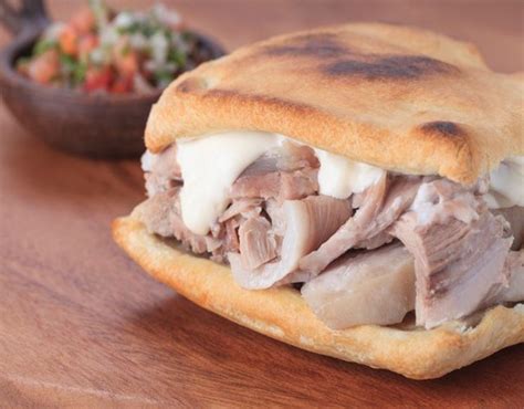 Receta de Sándwich de pernil