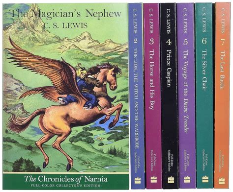 The Chronicles of Narnia Box Set: Full-Color Collector's Edition: Lewis, C. S., Baynes, Pauline ...