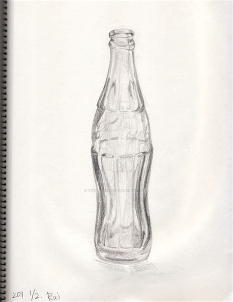 Coke Bottle Sketch by theblindalley on DeviantArt