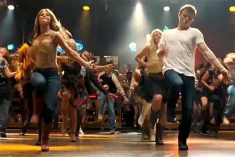 Footloose line dancing... My favorite part of the movie ...