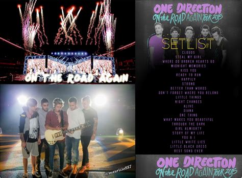 on the road again tour,setlist ,2015 - One Direction Photo (38120559) - Fanpop