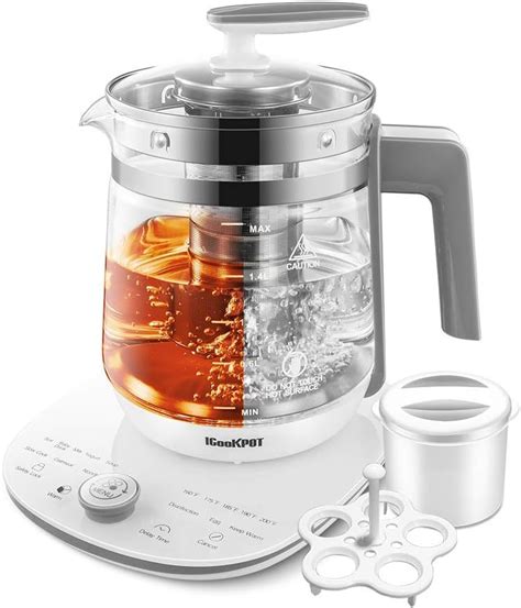 Electric Kettle Temperature Control Glass at Justin Gibson blog